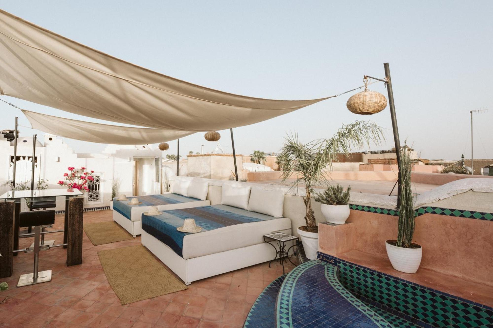 Riad Dar Alhambra Marrakesh Bagian luar foto